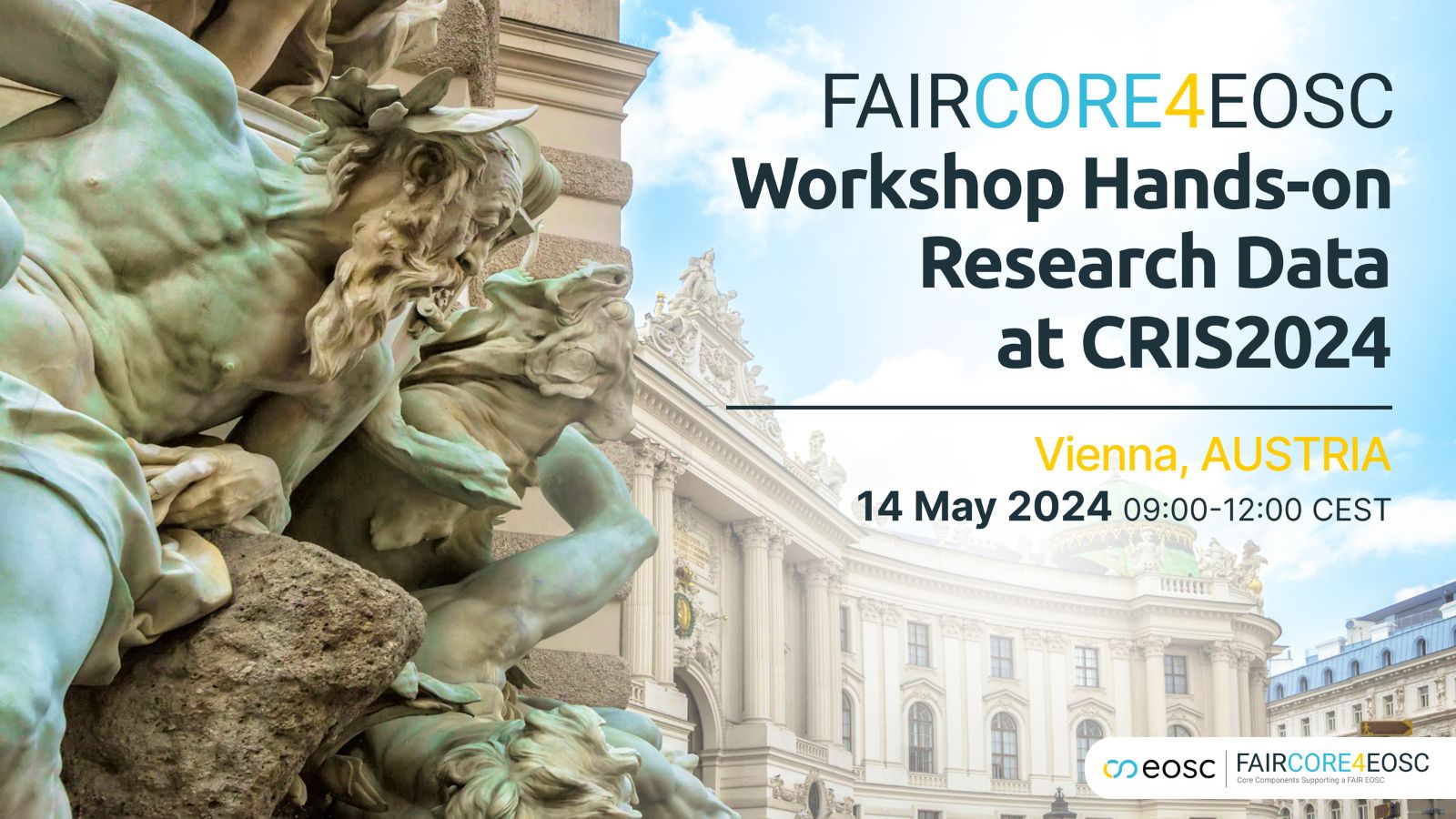 FAIRCORE4EOSC Pre-Conference during CRIS2024